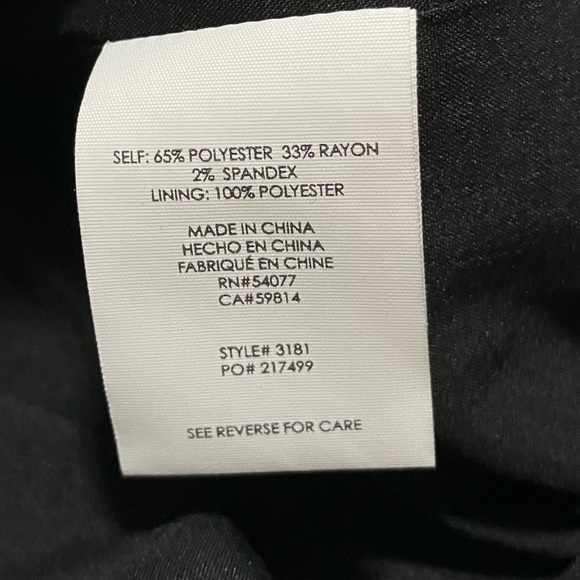 CAbi Tartan Green Blue Plaid Academia Asymmetric Career Zip Moto BlazerJacket 8 - Picture 10 of 11